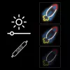LED-Neonlicht MANTA SNL91MT Style RAKETA – dekoratives LED-Neonpaneel, Modell SNL91MT
