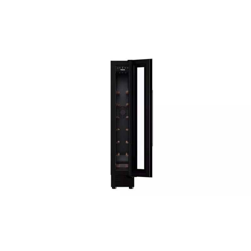 Teka RVU 10008 GBK Thermoelektrischer Weinkühler Einbau Schwarz 8 Flaschen