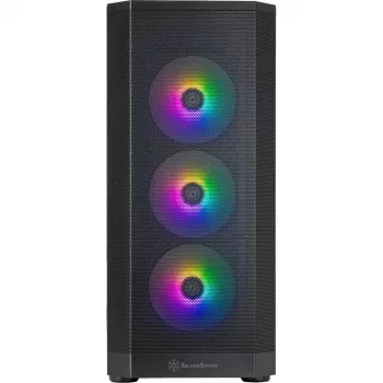 SilverStone FARA 514X schwarz Gehärtetes Glas (SST-FA514X-BG)