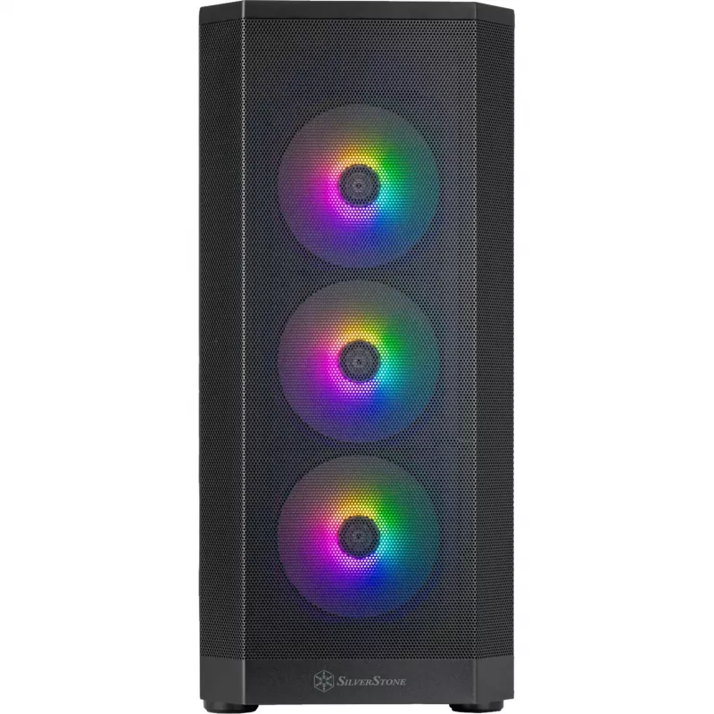 SilverStone FARA 514X schwarz Gehärtetes Glas (SST-FA514X-BG)