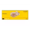 Schreibtisch-Organizer DeLOCK 18341 Transparent Braun Kunststoff 145x250x85mm