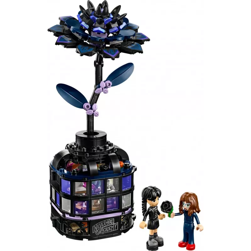 LEGO Bauset LEGO Wednesday 76784 Schwarze Dahlia-Blume — Dekoratives Modell, 358 Teile, 9+ Jahre