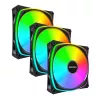 MONTECH RX120 PRO Black 120mm ARGB 3er-Pack
