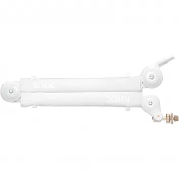 Mikrofon-Galgenarm RØDE PSA1 Weiß — verstellbare Studiohalterung, 840 mm Höhe, Schwenkhalterung, Kabelmanagement