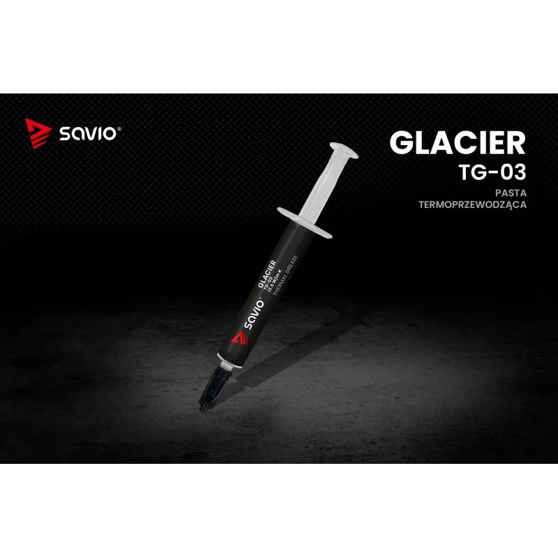 Wärmeleitpaste SAVIO TG-03 13,5 W/m·K, 2 g — Wärmeleitpaste