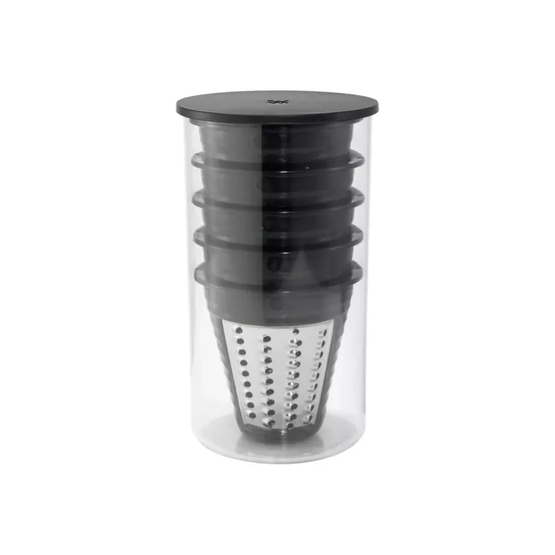 WMF KÜCHENminis elektrischer Zerkleinerer/Spiralschneider Chrom