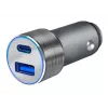 LogiLink Auto-Netzteil – 36 Watt – 3 A – PD 3.0, QC 3.0 – 2 Ausgangsports (USB, 24-poliger USB-C)