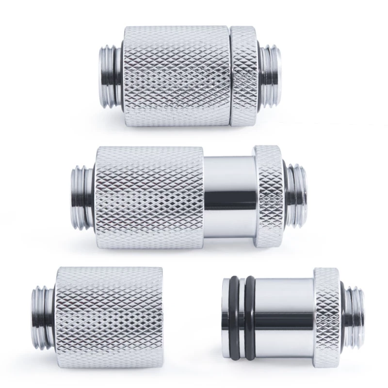 Kühlerhalterung Alphacool ES D-Plug Chrome Brass 2 cm 44 g