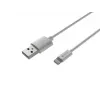 Natec Prati Lightning-Kabel (m)->USB-A (m) 2m MFi Weiß NKA-2149