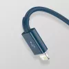 USB-Kabel 3in1 Baseus Superior Series, USB auf Micro-USB / USB-C / Lightning, 3,5 A, 1,5 m (blau)