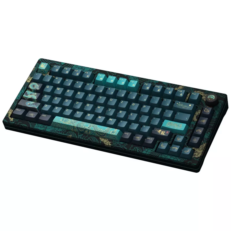 Mechanische Gaming-Tastatur AKKO MOD 007B V3 Year of the Dragon Creme-Gelb mit magnetischen Schaltern