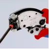 KNIPEX Twistor T selbstjustierende Crimpzange, Aderendhülsen-Crimpzange