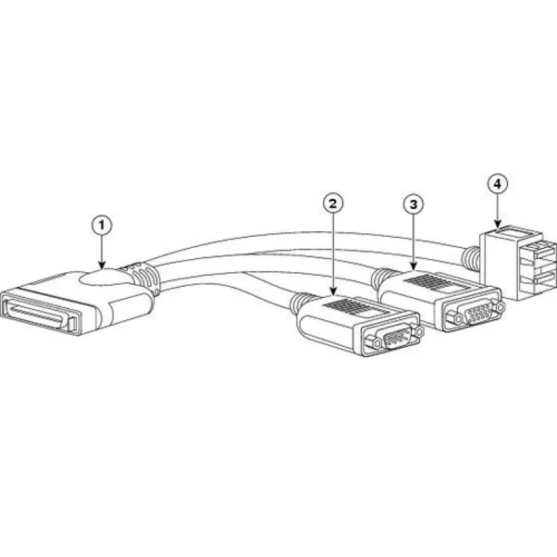 KVM-Kabel Cisco N20-BKVM USB VGA