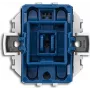 Busch-Jaeger 2CKA006133A0224. Breite: 45 mm, Tiefe: 28 mm, Höhe: 53 mm (2CKA006133A0224)