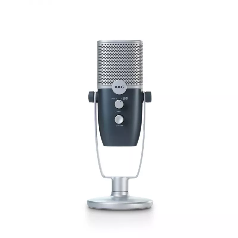 AKG Ara - professionelles USB-Kondensatormikrofon, blau-silber