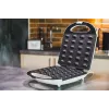 Waffeleisen Adler AD 3039 — 24 Waffeln, 1600 W, weiß, antihaftbeschichtet, kühlbleibende Griffe