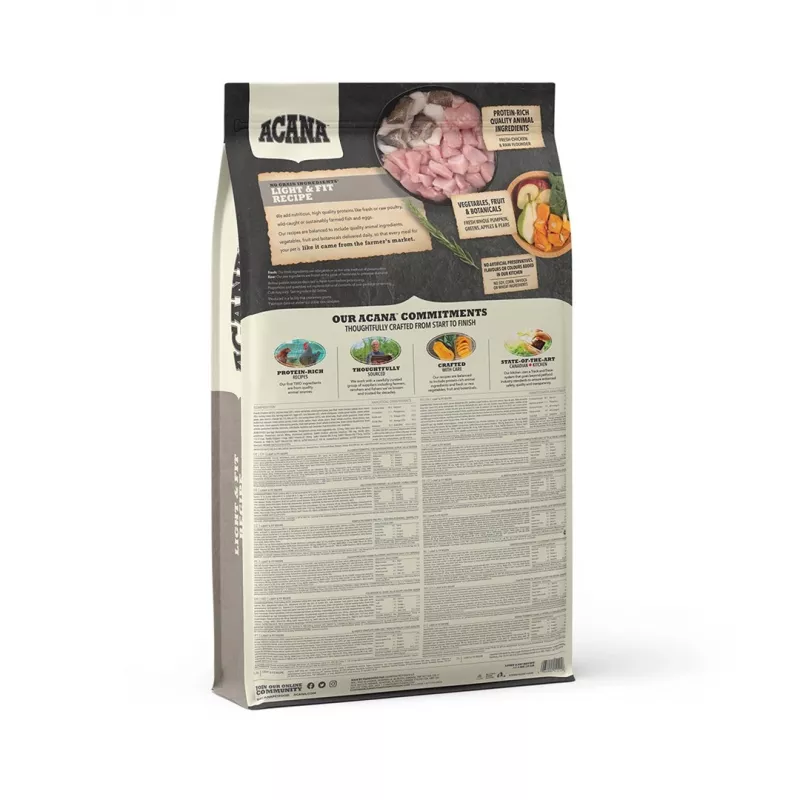 ACANA Dog Light & Fit Recipe - Trockenfutter für Hunde - 11,4 kg