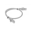 Netzwerkkabel Lanberg PCU6-10CC-0050-S RJ-45 Cat6 0,5 m Grau