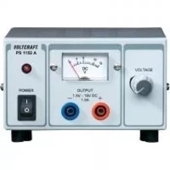 Tischnetzteil Voltcraft PS-1152A, DC 1,5–15 V, max. 1,5 A, 22,5 W