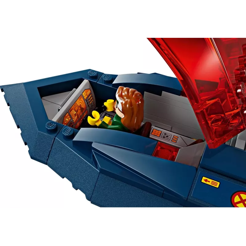 Konstruktionsspielzeug LEGO Marvel Super Heroes X-Jet 76281 mit 5 Minifiguren