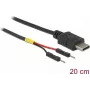 Stromkabel DeLOCK 85419 0,2m 2-poliger Klemmblock PoweredUSB