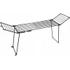Wäscheständer PROMIS MONZA ausziehbar groß schwarz - klappbar freistehend, H1160mm B2600mm T6000mm