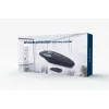 GEMBIRD wireless IR presenter WP-L-11, 4 buttons, 2.4 GHz RF USB receiver, Schwarz, AAA Batterie