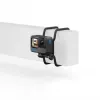 Montageplatte GoPro HERO Kameras Flexible Grip-Halterung Schwarz Kunststoff