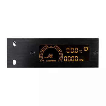 Lamptron TC20 PCI-Lüfter- und RGB-LED-Controller, schwarz – PCI-Steckplatz montierter Lüfter/LED-Hub