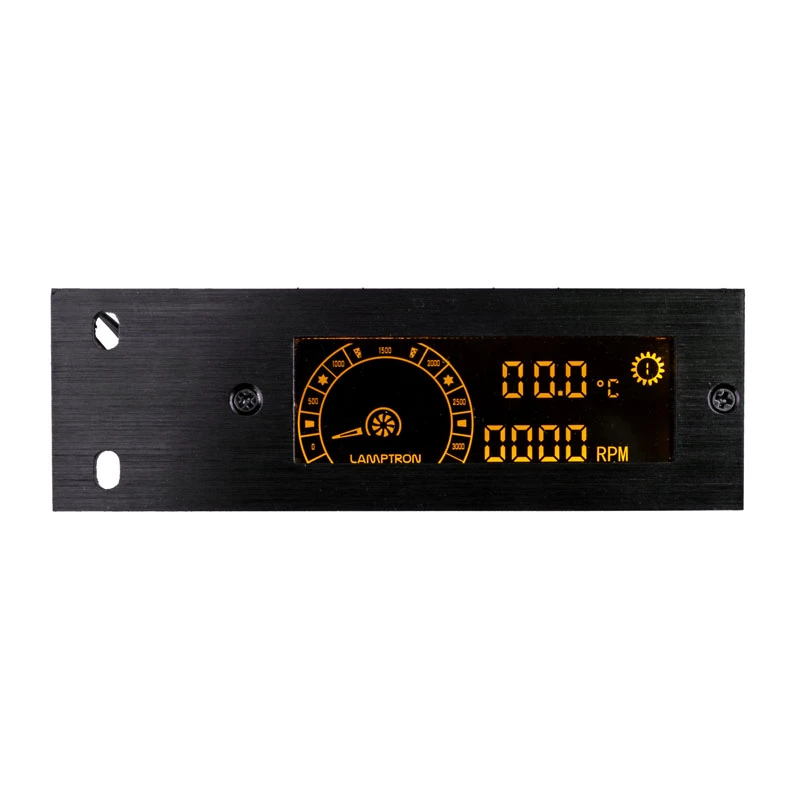 Lamptron TC20 PCI-Lüfter- und RGB-LED-Controller, schwarz – PCI-Steckplatz montierter Lüfter/LED-Hub