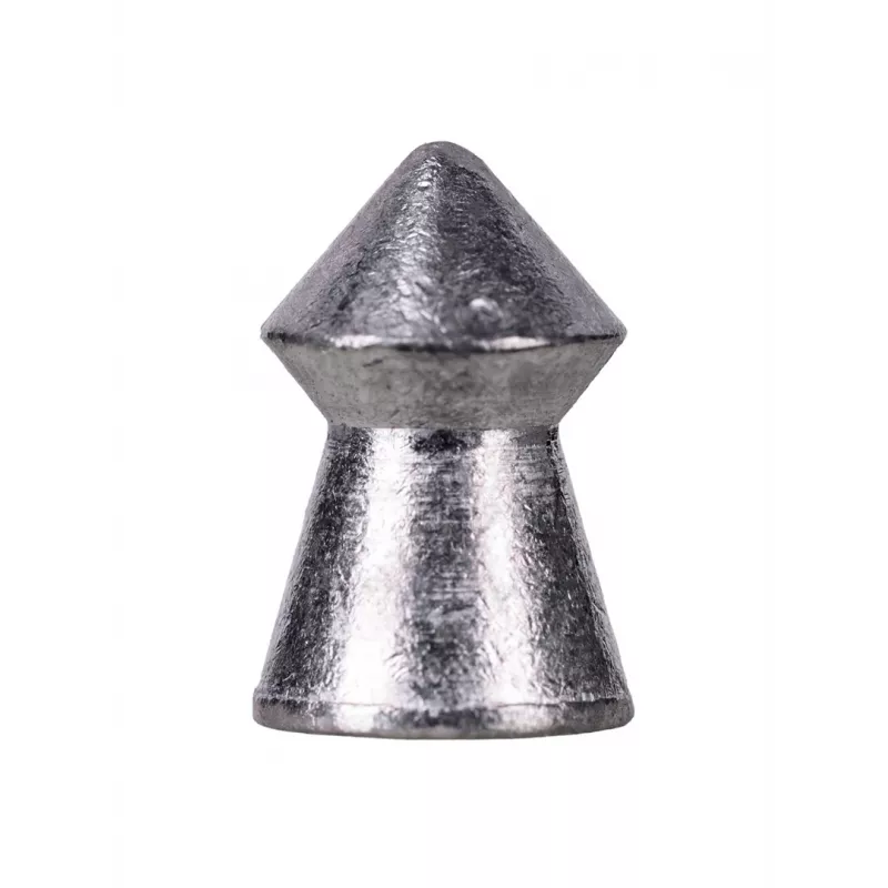 Diabolos RANGER PRORO 5,5 mm, Diabolo-Form, silber, 250 Stück, Aluminium-Spender