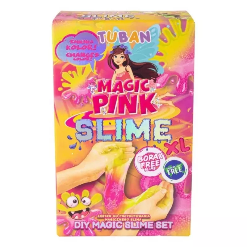 Slime DIY-Set TUBAN TU3569 — Magic Pink XL, ungiftig, sicher für Kinder