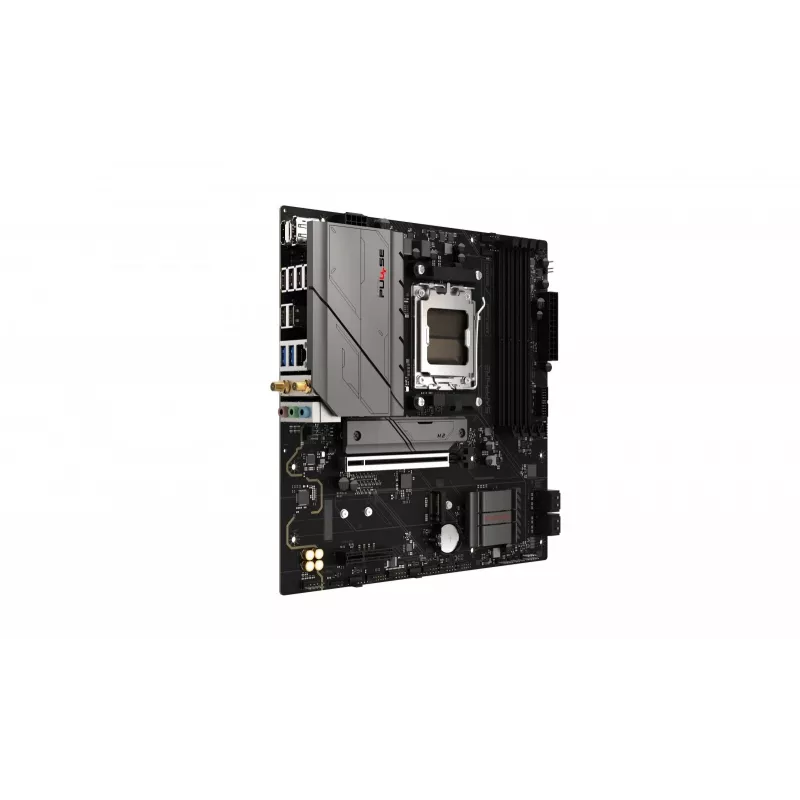 Motherboard Sapphire PULSE B850M WIFI — AMD B850 micro ATX, Sockel AM5, DDR5 bis 7600 MHz, 4 DIMM, 192 GB, Wi‑Fi 6, 2.5GbE