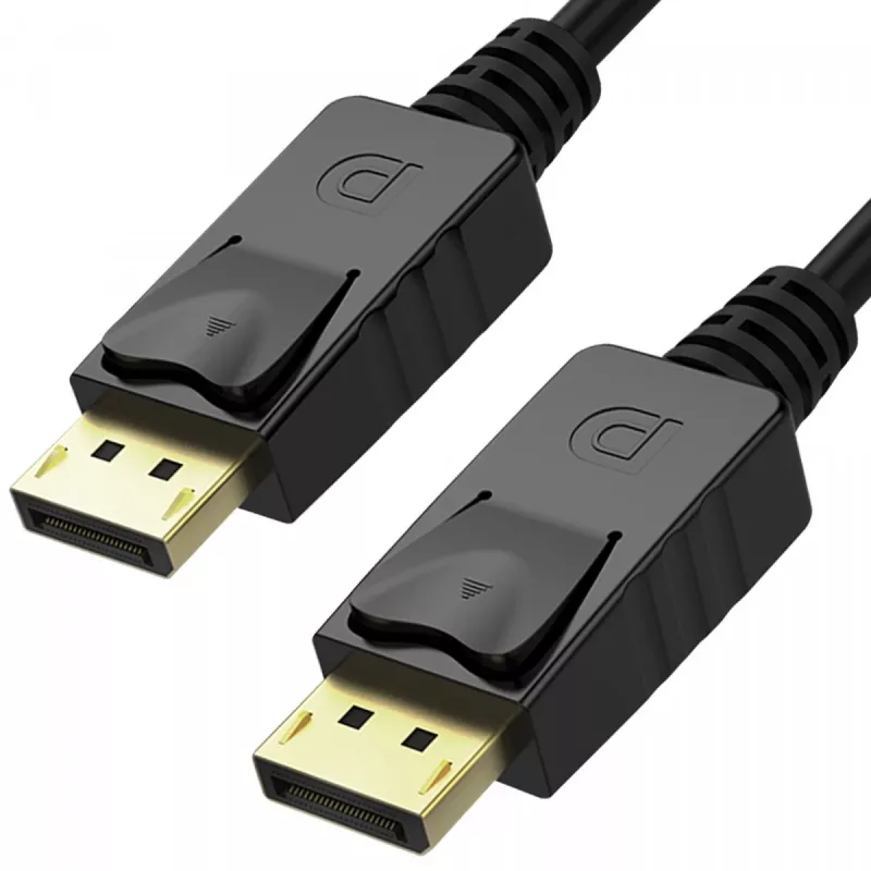 DisplayPort-Kabel Unitek Y-C609BK — 3 m, Stecker-auf-Stecker, schwarz