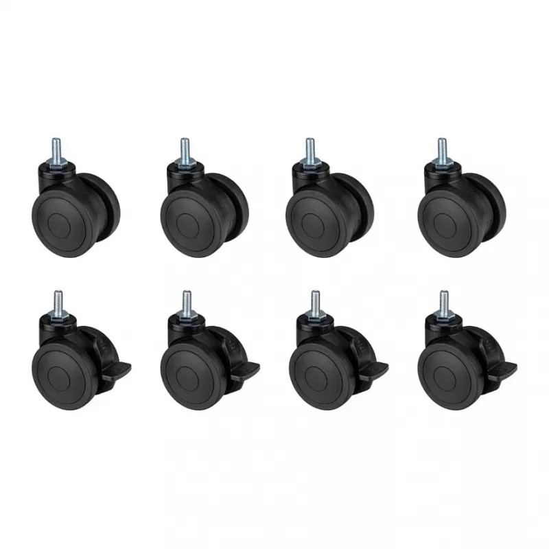 OPLITE Feststellbare Lenkrollen for GTR S8/S8 Elite Schwarz retail (OP-CW)