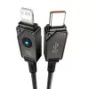 Baseus Unbreakable USB C-zu-iP-Kabel 2 m 20 W Schwarz