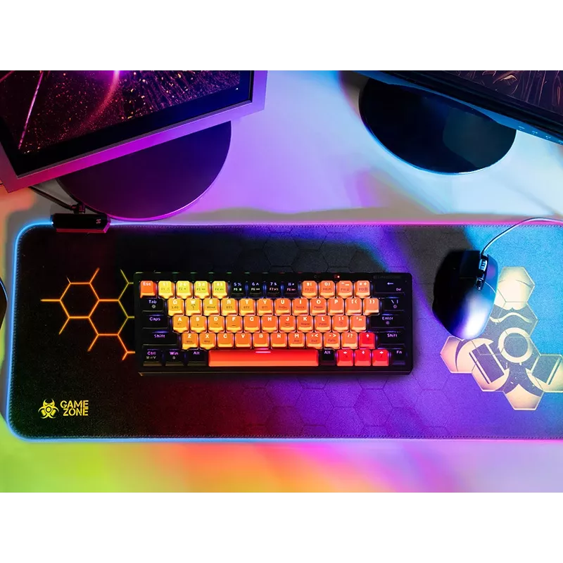 TRACER Tastatur- und Mauspad GAMEZONE Hexy1 RGB 80/30/0,4