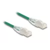 DeLOCK Netzwerkkabel RJ45 Cat.6A Stecker auf Stecker 3m grün