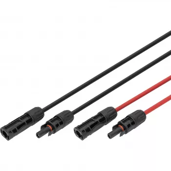 Kabel Digitus DK-SCEC66-0030 6 mm² 3 m MC4 Schwarz Rot