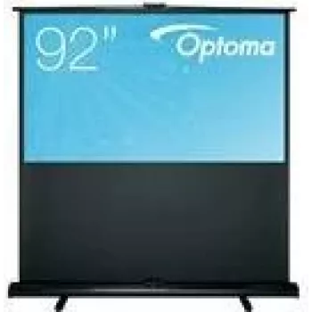 Optoma Panoview Pull Up DP-9092MWL - Leinwand - 234 cm (92) - 16:9 - Mattweiß - Schwarz - für Optoma HZ40STx, UHD35x