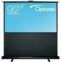 Optoma Panoview Pull Up DP-9092MWL - Leinwand - 234 cm (92) - 16:9 - Mattweiß - Schwarz - für Optoma HZ40STx, UHD35x
