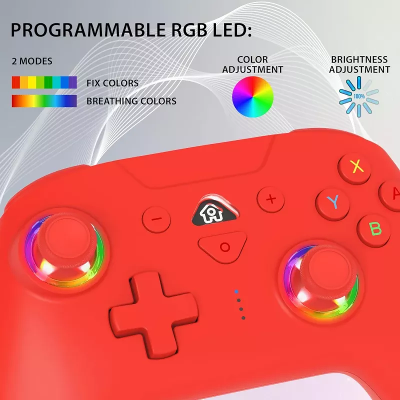 Subsonic Wireless LED Controller Rot für Switch
