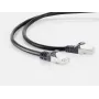Ethernet-Patchkabel ShiverPeaks CAT 7 0,25 m S/FTP, schwarz