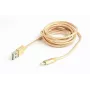 Lightning-Kabel Cablexpert CCB-MUSB2B-AMLM-6-G 1,8 m Gold
