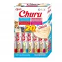 Nassfutter-Leckerli für Katzen INABA Churu 20 x 14 g – Mousse-Tuben mit Thunfisch- und Meeresfrüchtegeschmack