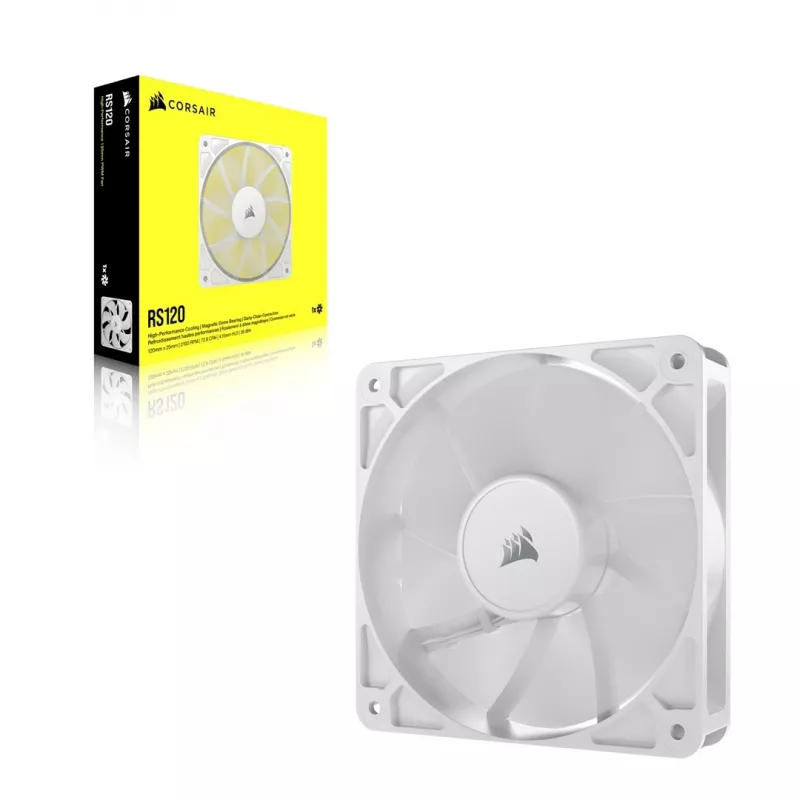 Lüfter Corsair RS120 12 cm Weiß 420-2100 U/min 0,2-4,15 mmH2O