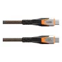 USB-C-auf-USB-C-Kabel C2G 9B4415114097 USB 3.2 Gen 2x2 0,75 m – Schwarz/Orange