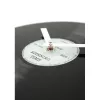 NeXtime klok 5163 Little Spinning Time, Ø20 cm, Wand, Schwarz