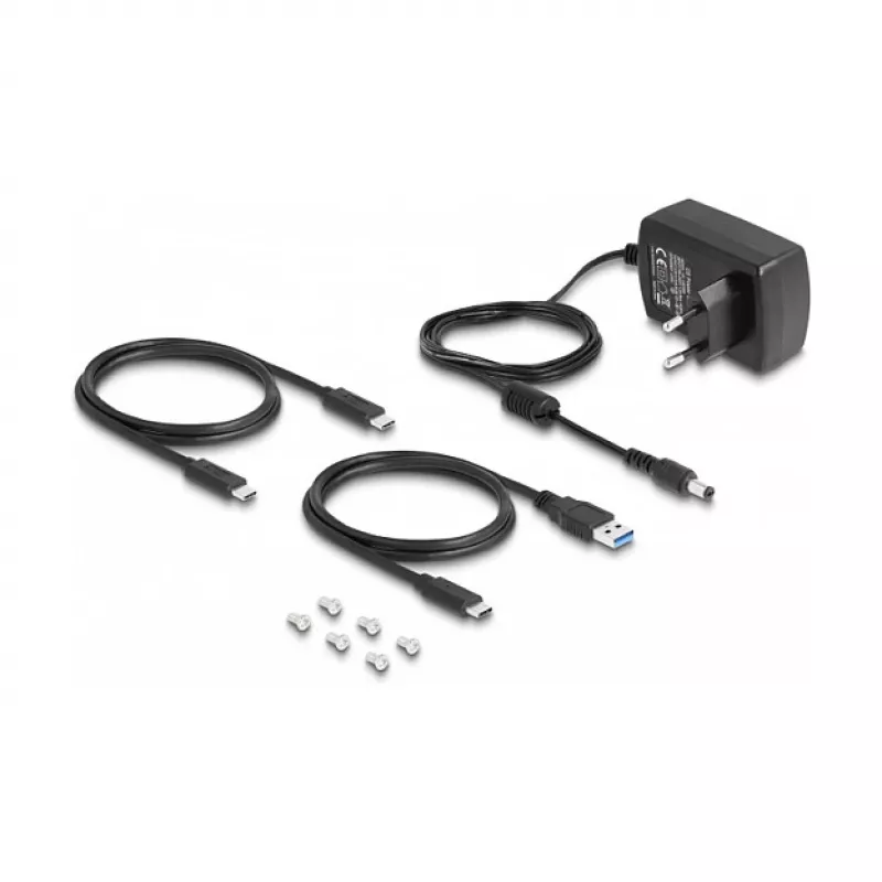 DeLOCK USB Type-C Dockingstation für 1 x U.2 SSD Schwarz