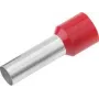 Cimco 187007 Aderendhülse 1 mm² teilweise isoliert Rot 100 Stück (187007)
